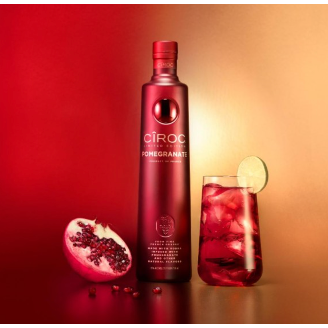 
                  
                    CIROC Limited Edition Pomegranate Vodka
                  
                